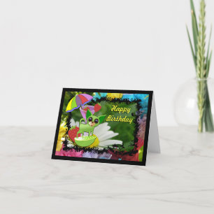 Lime Chihuahua Card