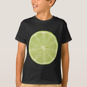Lime Easy Funny Matching Halloween Costume Fruits T-Shirt