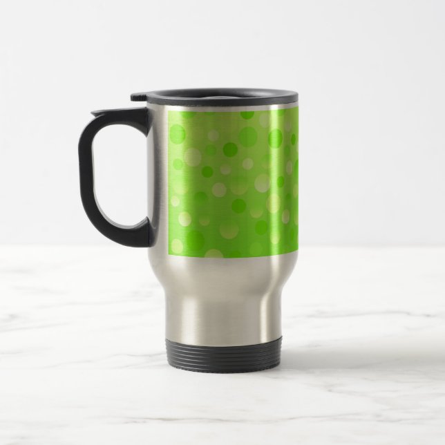 Lime Fizz travel/commuter mug (Left)