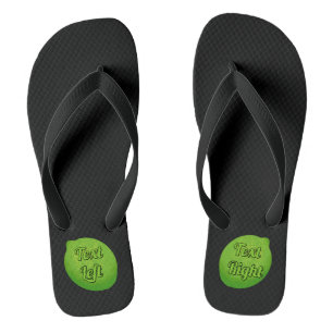 Lime Flip Flops