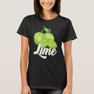 Lime Fruit Citrus Lime Barista T-Shirt