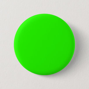 Lime Green 6 Cm Round Badge