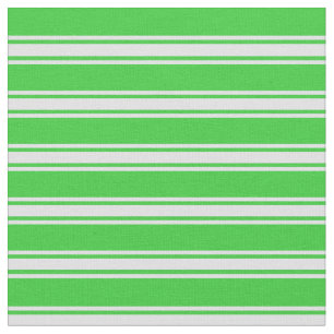 Lime Green and Lavender Coloured Stripes Fabric
