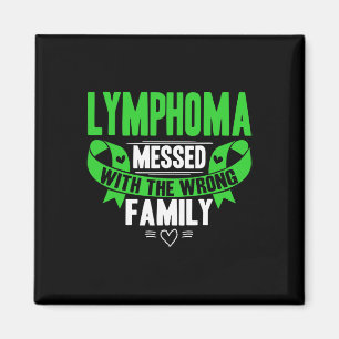 Lime Green Awareness Ribbon Blood Cancer Magnet