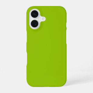Lime Green Background to if you wish iPhone 16 Case