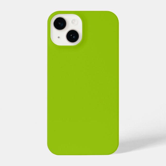 Lime Green Background to if you wish iPhone Case (Back)