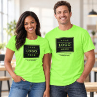 Lime Green Business Logo Company Promo