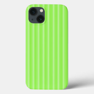 Lime green candy stripes Case-Mate iPhone case