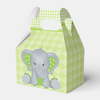 LIME GREEN CHECKERS AND DIAMOND PATTERNS FAVOUR BOX