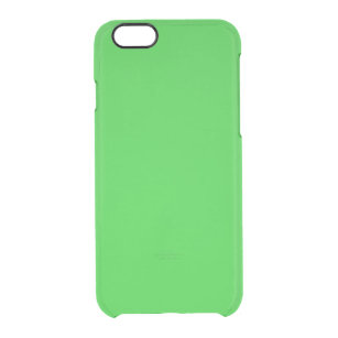 Lime Green Clear iPhone 6/6s Case