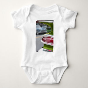 Lime Green Fin Baby Bodysuit