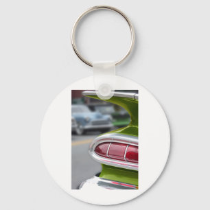 Lime Green Fin Key Ring
