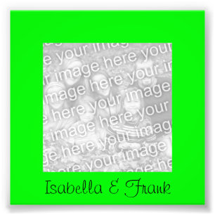 Lime Green Frame Photo