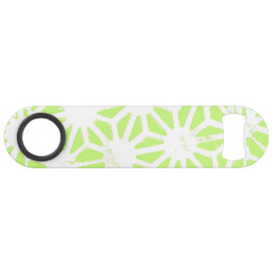 Lime green geometric pattern