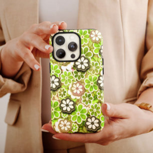 Lime Green Hippie iPhone 60s Hippie iPhone 13 iPhone 13 Pro Max Case