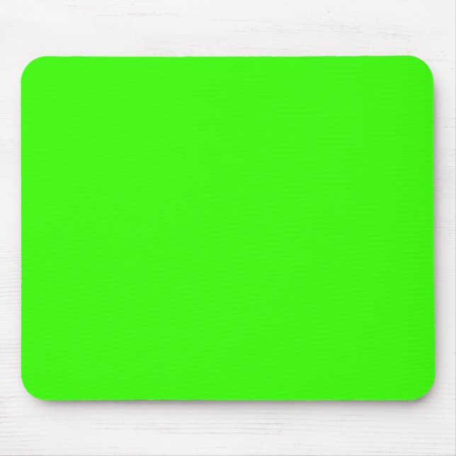 Lime Green Mouse Mat (Front)