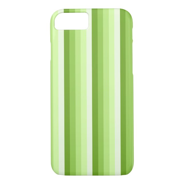 Lime green shadow stripes Case-Mate iPhone case (Back)