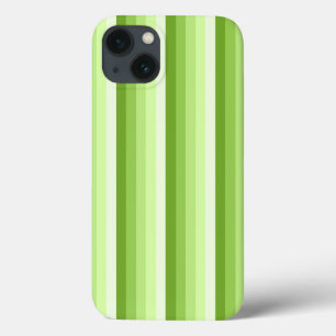 Lime green shadow stripes Case-Mate iPhone case