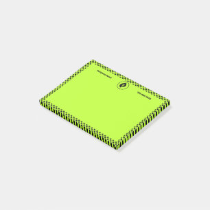 Lime Green Small Business Promotional Swag Post-it Notes