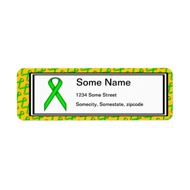 Lime Green Standard Ribbon (Front)