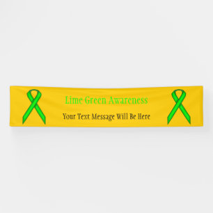 Lime Green Standard Ribbon by Kenneth Yoncich Banner