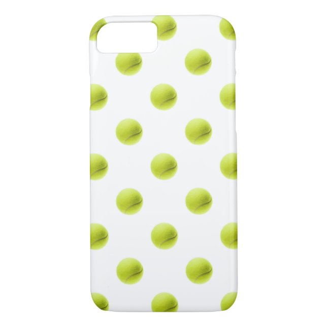 Lime Green Tennis Balls Background Ball Case-Mate iPhone Case (Back)
