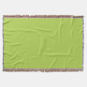 Lime Green Throw Blanket