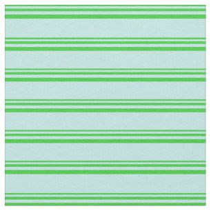 Lime Green & Turquoise Lines/Stripes Pattern Fabric