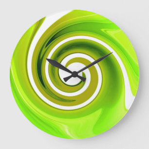 Lime Green Wall Clock