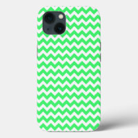 Lime Green Zig Zag Chevron
