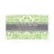 Lime Grey Damask Salon Appointment Cards