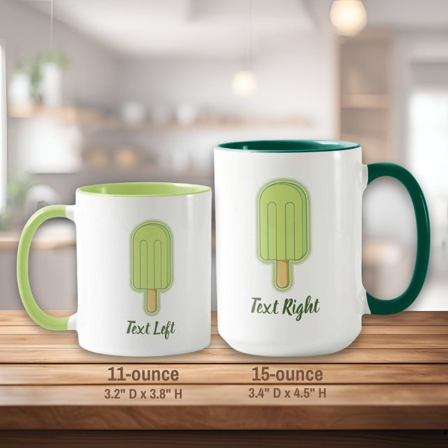 Lime Ice Cream Stick Mug (Creator Uploaded)