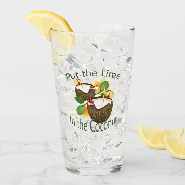 Lime in the Coconut Glass (Front Ice)
