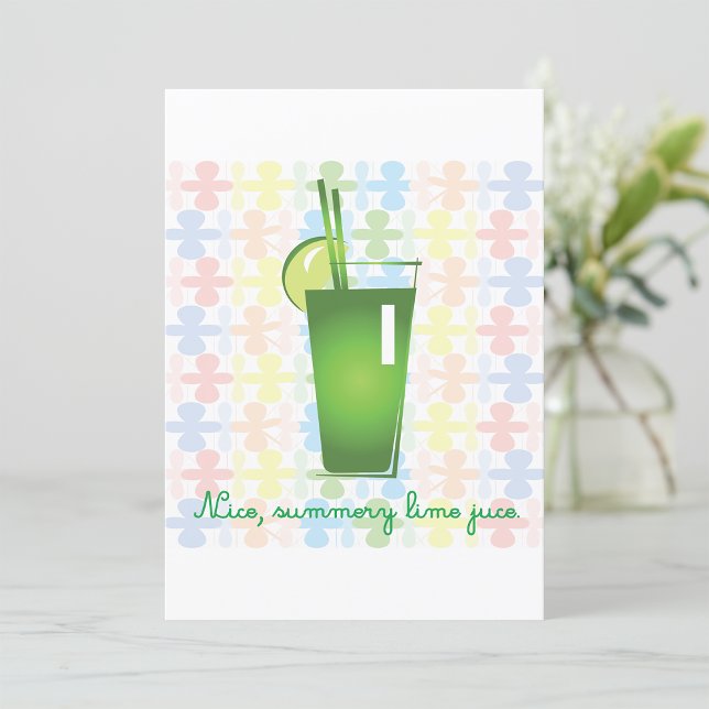 Lime Juice Invitations (Creator Uploaded)