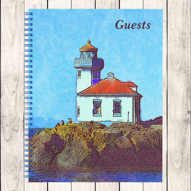 Lime Kiln Lighthouse Friday Harbour Guest Notebook (Creator Uploaded)