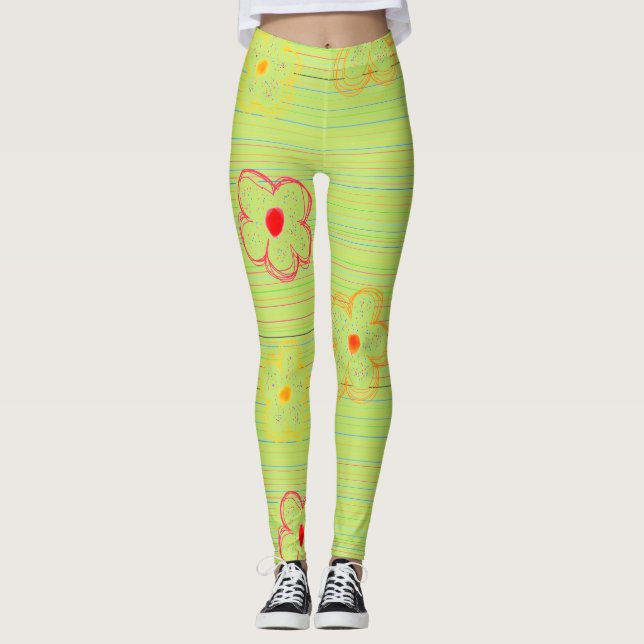 Lime Leggings (Front)