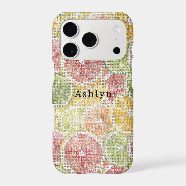 Lime Lemon Orange Grapefruit Fruit Sparkle  (Back)