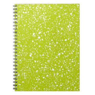 Lime Marble Notebook