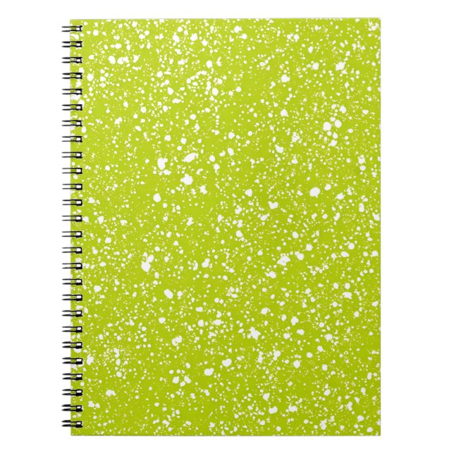 Lime Marble Notebook (Front)