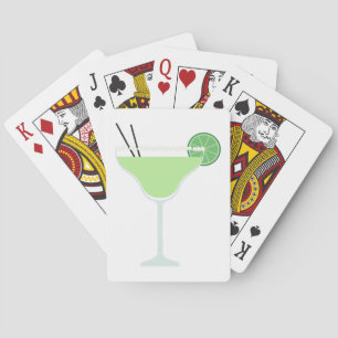 Lime Margarita Playing Cards