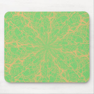 Lime Maze Mouse Mat