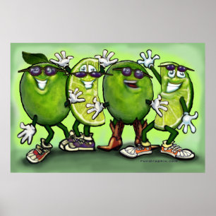 Lime Party Poster