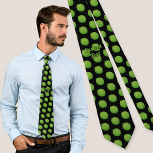 Lime Pattern Tie