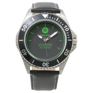 Lime peel diver jazz watch 