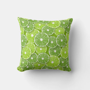 Lime pop cushion