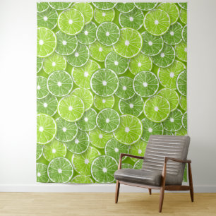 Lime pop tapestry
