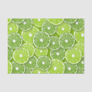 Lime pop tissue paper