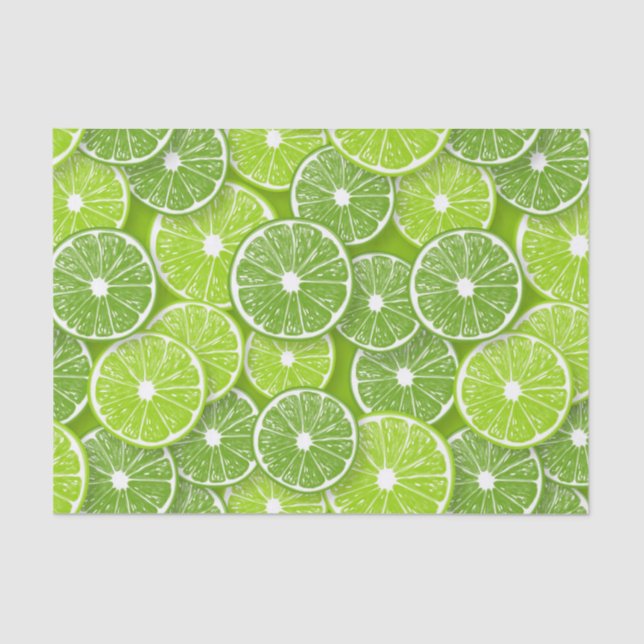 Lime pop tissue paper (Front)