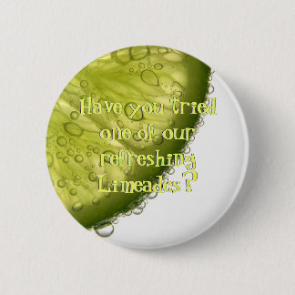 Lime Slice Bubbles Restaurant Upsell Flair Buttons