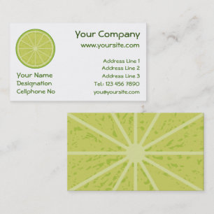 Lime Slice Business Card